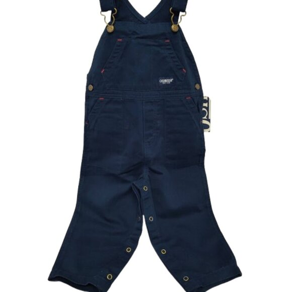 OshKosh Y2K 2T Blue Boy's Coverall Snap Bottom 100% Cotton NWT - Picture 6 of 11